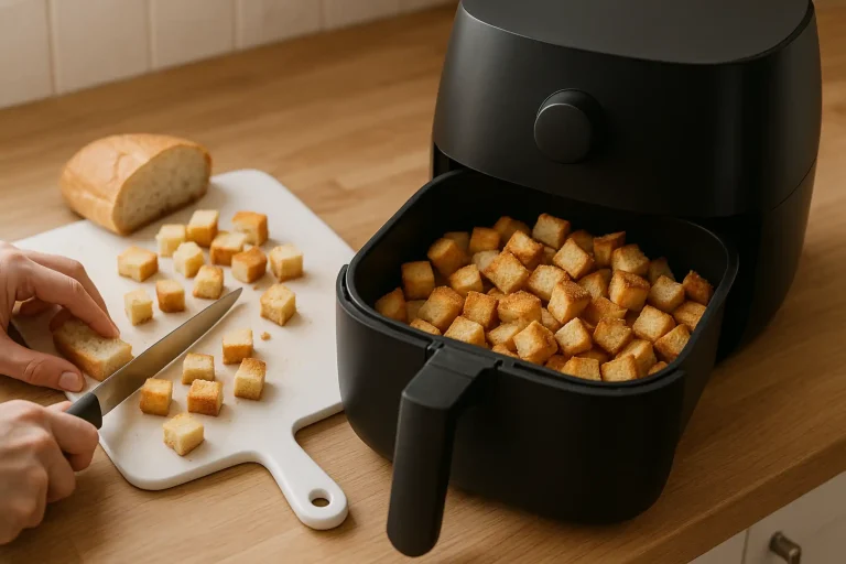 Croûtons maison airfryer