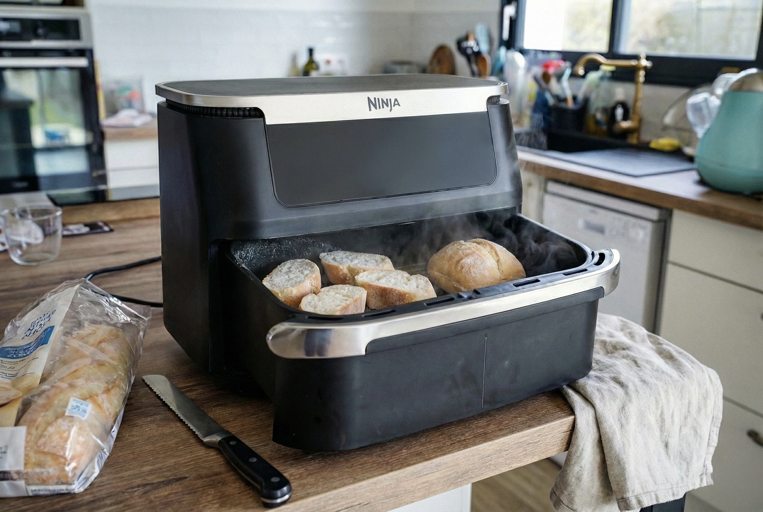 Décongeler du Pain au Airfryer Ninja