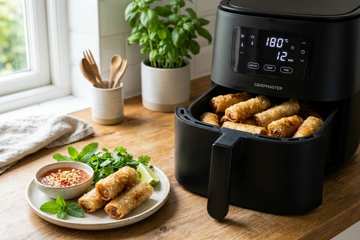 Cuire Nems Surgelés au Airfryer pour qu'ils restent Croustillants