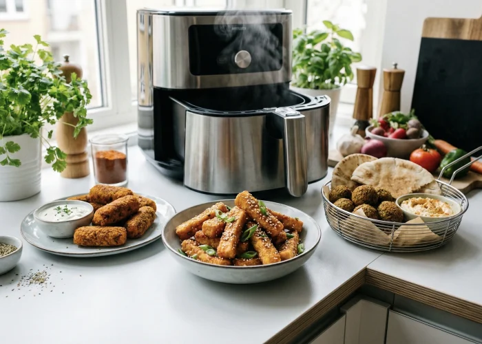 3 idées de recettes végétariennes express au Airfryer
