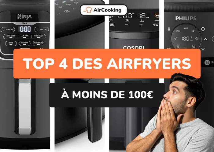Les 4 meilleurs Airfryers à moins de 100 euros en 2025
