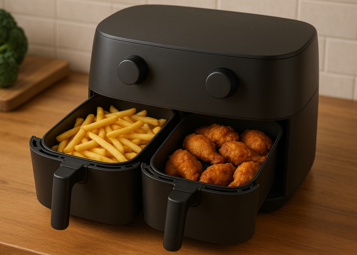 Airfryer à double panier avantages et meilleures utilisations