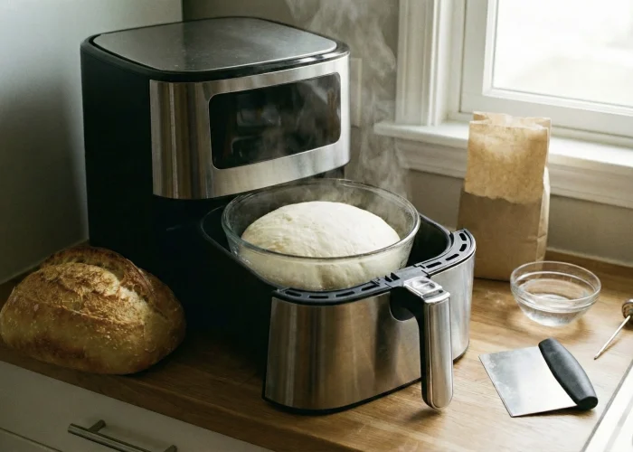 Faire lever une pâte à Pain au Airfryer