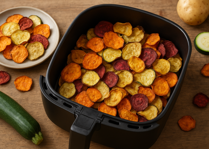 Faire ses chips de légumes au Airfryer