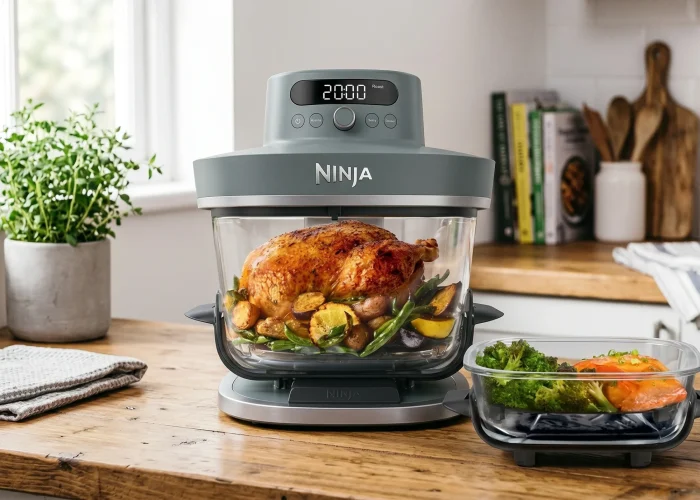 Test Ninja CRISPi : L’Airfryer Nomade et Modulaire en Verre